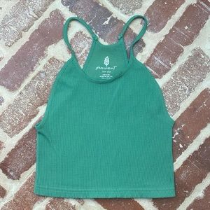 NWOT Free People Happiness Runs Crop - Size XS/S - Deep Balsam